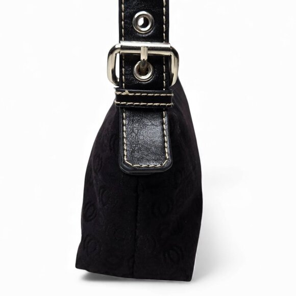 Minicci Small Baguette Satchel Purse Leather Strap - Picture 4 of 10